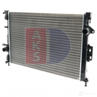 Радиатор охлаждения двигателя AKS DASIS JEKV C 4044455464730 092027n 868197