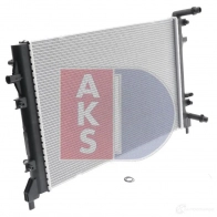 Радиатор охлаждения двигателя AKS DASIS G6 2SB 330006n 1437272119 - Изображение 15