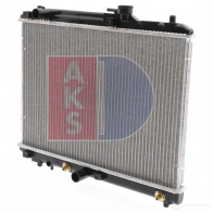Радиатор охлаждения двигателя AKS DASIS 4044455202165 872792 C3 ROZA 320013n
