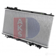 Радиатор охлаждения двигателя AKS DASIS 110280n 7 PSTRXG 868728 4044455178064