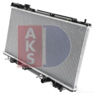 Радиатор охлаждения двигателя AKS DASIS 110280n 7 PSTRXG 868728 4044455178064 - Изображение 2