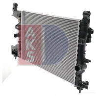 Радиатор охлаждения двигателя AKS DASIS JE PLSH6 870206 4044455587088 150124n - Изображение 3