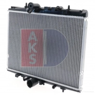 Радиатор охлаждения двигателя AKS DASIS 4044455105350 160000n 870641 S 7BTXSV