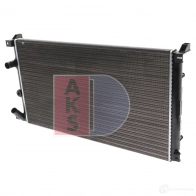 Радиатор охлаждения двигателя AKS DASIS 871198 181750n 98I C3 4044455196884