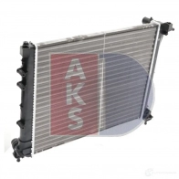 Радиатор охлаждения двигателя AKS DASIS 867564 Z42 9CAP 080009n 4044455446668 - Изображение 7