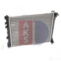 Радиатор охлаждения двигателя AKS DASIS 867564 Z42 9CAP 080009n 4044455446668 - Изображение 8