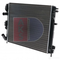 Радиатор охлаждения двигателя AKS DASIS 871193 4044455193111 181670n 83FPRH W