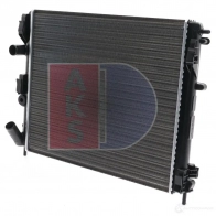 Радиатор охлаждения двигателя AKS DASIS 871193 4044455193111 181670n 83FPRH W - Изображение 2