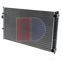 Радиатор охлаждения двигателя AKS DASIS 4044455170174 866019 MZ 9X9 040240n