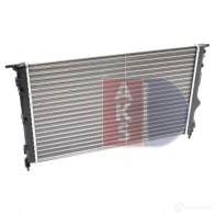 Радиатор охлаждения двигателя AKS DASIS IU 0UY3 181040n 4044455185192 871163 - Изображение 8