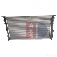 Радиатор охлаждения двигателя AKS DASIS IU 0UY3 181040n 4044455185192 871163 - Изображение 9