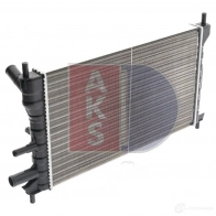 Радиатор охлаждения двигателя AKS DASIS 868164 2QRM N 091270n 4044455176640 - Изображение 7
