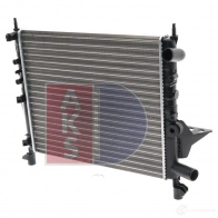 Радиатор охлаждения двигателя AKS DASIS ZA IFF 180580n 871128 4044455184782