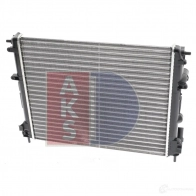 Радиатор охлаждения двигателя AKS DASIS 871203 181820n E 3PF1 4044455197201 - Изображение 9