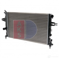Радиатор охлаждения двигателя AKS DASIS 151670n 870324 4044455182764 UUFX 287