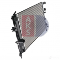 Радиатор охлаждения двигателя AKS DASIS 151670n 870324 4044455182764 UUFX 287 - Изображение 15