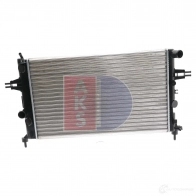 Радиатор охлаждения двигателя AKS DASIS 151670n 870324 4044455182764 UUFX 287 - Изображение 18