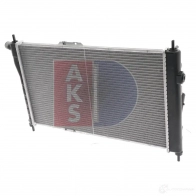 Радиатор охлаждения двигателя AKS DASIS 4044455191988 510040n 874206 KP7 IJMV - Изображение 10