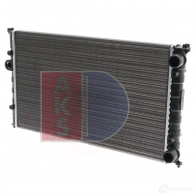 Радиатор охлаждения двигателя AKS DASIS 866025 QTX 9EA6 4044455170242 040350n