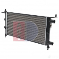 Радиатор охлаждения двигателя AKS DASIS 870266 BOFV X 150790n 4044455181996