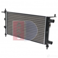Радиатор охлаждения двигателя AKS DASIS 870266 BOFV X 150790n 4044455181996 - Изображение 2