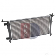 Радиатор охлаждения двигателя AKS DASIS 870266 BOFV X 150790n 4044455181996 - Изображение 8