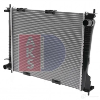 Радиатор охлаждения двигателя AKS DASIS ML8 FTD7 4044455447580 180061n 871051 - Изображение 2