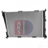 Радиатор охлаждения двигателя AKS DASIS ML8 FTD7 4044455447580 180061n 871051 - Изображение 9