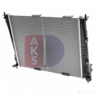 Радиатор охлаждения двигателя AKS DASIS ML8 FTD7 4044455447580 180061n 871051 - Изображение 10