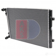 Радиатор охлаждения двигателя AKS DASIS 3P1W S 4044455453147 040001n 865952
