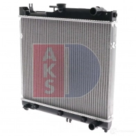 Радиатор охлаждения двигателя AKS DASIS 872785 3Z JT86 320005n 4044455199007 - Изображение 2