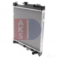 Радиатор охлаждения двигателя AKS DASIS 872785 3Z JT86 320005n 4044455199007 - Изображение 3