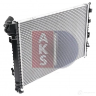 Радиатор охлаждения двигателя AKS DASIS 865882 YHZ 1S1I 4044455207030 020014n - Изображение 6