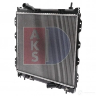 Радиатор охлаждения двигателя AKS DASIS 520760n 874757 D AAMW56 4044455196532