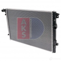 Радиатор охлаждения двигателя AKS DASIS 4044455531562 C 5C51 Seat Alhambra (7N) 2 Минивэн 2.0 TSI 200 л.с. 2010 – наст. время 040048n