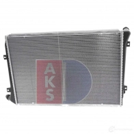 Радиатор охлаждения двигателя AKS DASIS 040029n HAEZ81 Z 4044455209157 865972 - Изображение 8