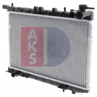 Радиатор охлаждения двигателя AKS DASIS 070150n 9LSG 76J 867257 4044455173137 - Изображение 2