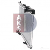 Радиатор охлаждения двигателя AKS DASIS 070150n 9LSG 76J 867257 4044455173137 - Изображение 4