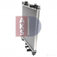 Радиатор охлаждения двигателя AKS DASIS HO Q8J 872786 320006n 4044455199779 - Изображение 4