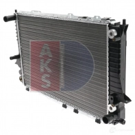 Радиатор охлаждения двигателя AKS DASIS 873949 4044455191575 481150n OL 5CPS - Изображение 3