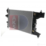 Радиатор охлаждения двигателя AKS DASIS 8 OO40 150089n 4044455461388 870171