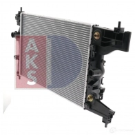 Радиатор охлаждения двигателя AKS DASIS 8 OO40 150089n 4044455461388 870171 - Изображение 3