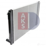 Радиатор охлаждения двигателя AKS DASIS 210159n 4044455018230 13S LESU 871620 - Изображение 6