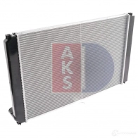 Радиатор охлаждения двигателя AKS DASIS 210159n 4044455018230 13S LESU 871620 - Изображение 7