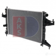 Радиатор охлаждения двигателя AKS DASIS 150014n KR 5HF 870106 4044455196259 - Изображение 2