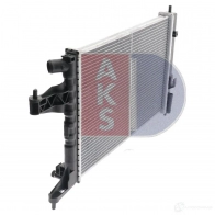 Радиатор охлаждения двигателя AKS DASIS 150014n KR 5HF 870106 4044455196259 - Изображение 6