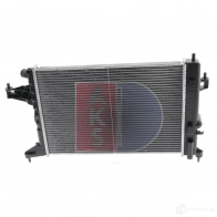 Радиатор охлаждения двигателя AKS DASIS 150014n KR 5HF 870106 4044455196259 - Изображение 9