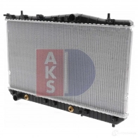 Радиатор охлаждения двигателя AKS DASIS 874187 NW9H63 8 510021n 4044455207467 - Изображение 2