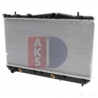 Радиатор охлаждения двигателя AKS DASIS 874187 NW9H63 8 510021n 4044455207467 - Изображение 18