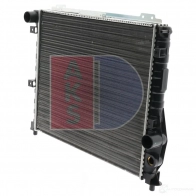 Радиатор охлаждения двигателя AKS DASIS O10S CL 010090n 865801 4044455169567 - Изображение 2